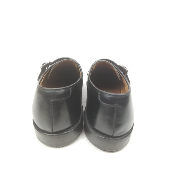 Allen Edmonds Men's Concord Leather Monk Strap Black Bicycle Toe Shoes 7.5 D - Picture 10 of 12